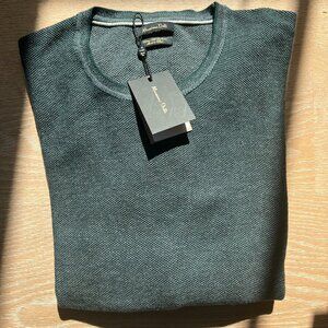 NWT. Men's Massimo Dutti Cotton Silk Cashmere Blend XL